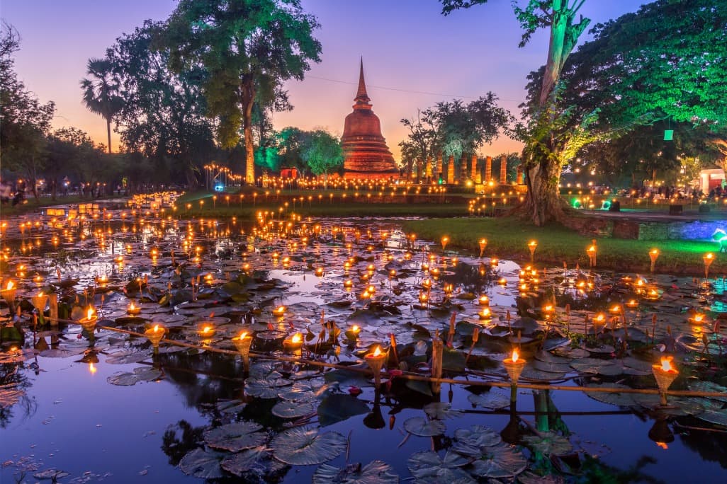Loy Krathong, das Lichterfest