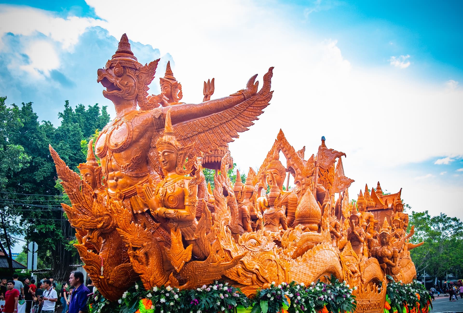 Kerzenfestival in Ubon Ratchathani